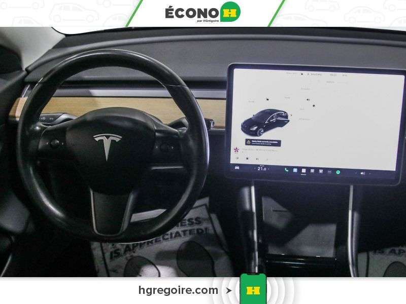 2018 Tesla Model 3 LONG RANGE TOIT CUIR MAGS CAM RECUL BLUETOOTH thumb 11