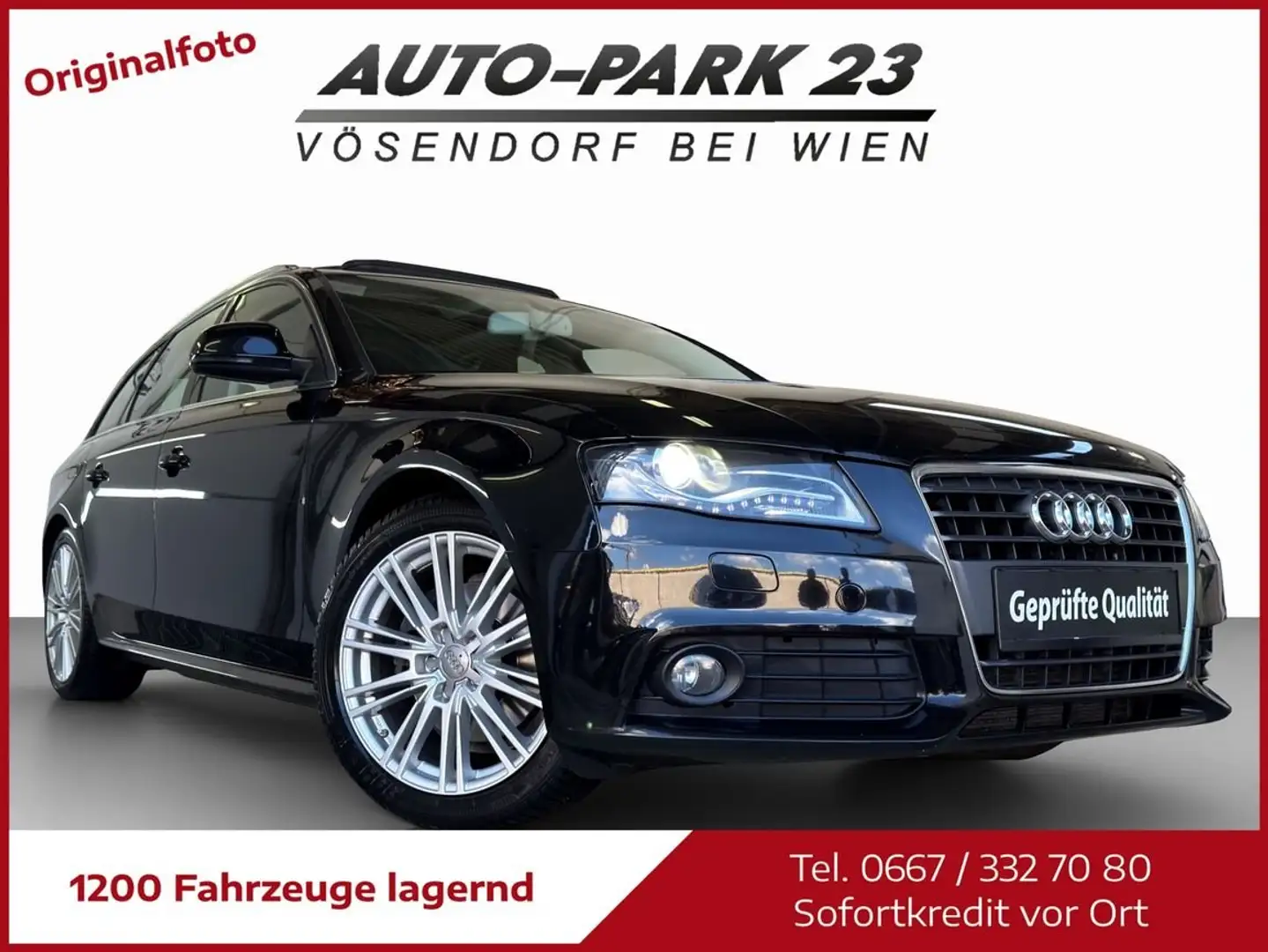 Audi A4 A4 Avant 1,8 TFSI*PANORAMADACH*NEUES-PICKERL*07/27 Schwarz - 1