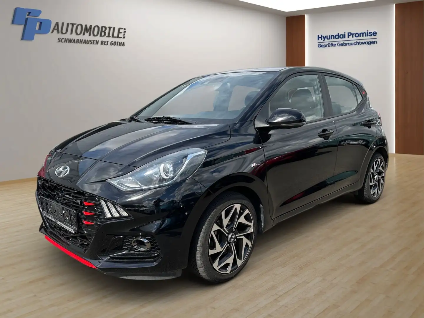 Hyundai i10 N-Line 1.0 T-GDI Schwarz - 1