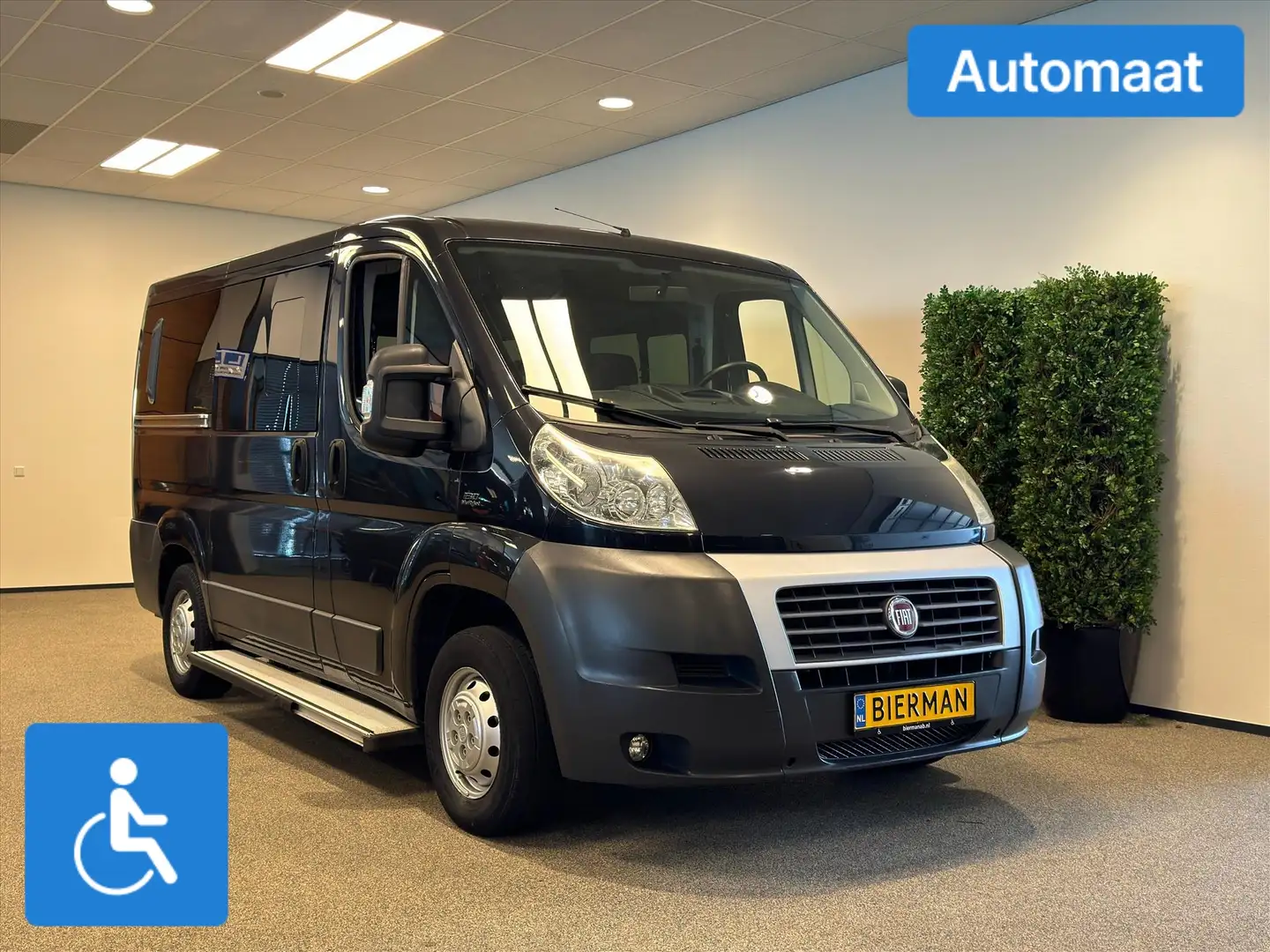 Fiat Ducato L1H1 Rolstoelbus Automaat Zwart - 1