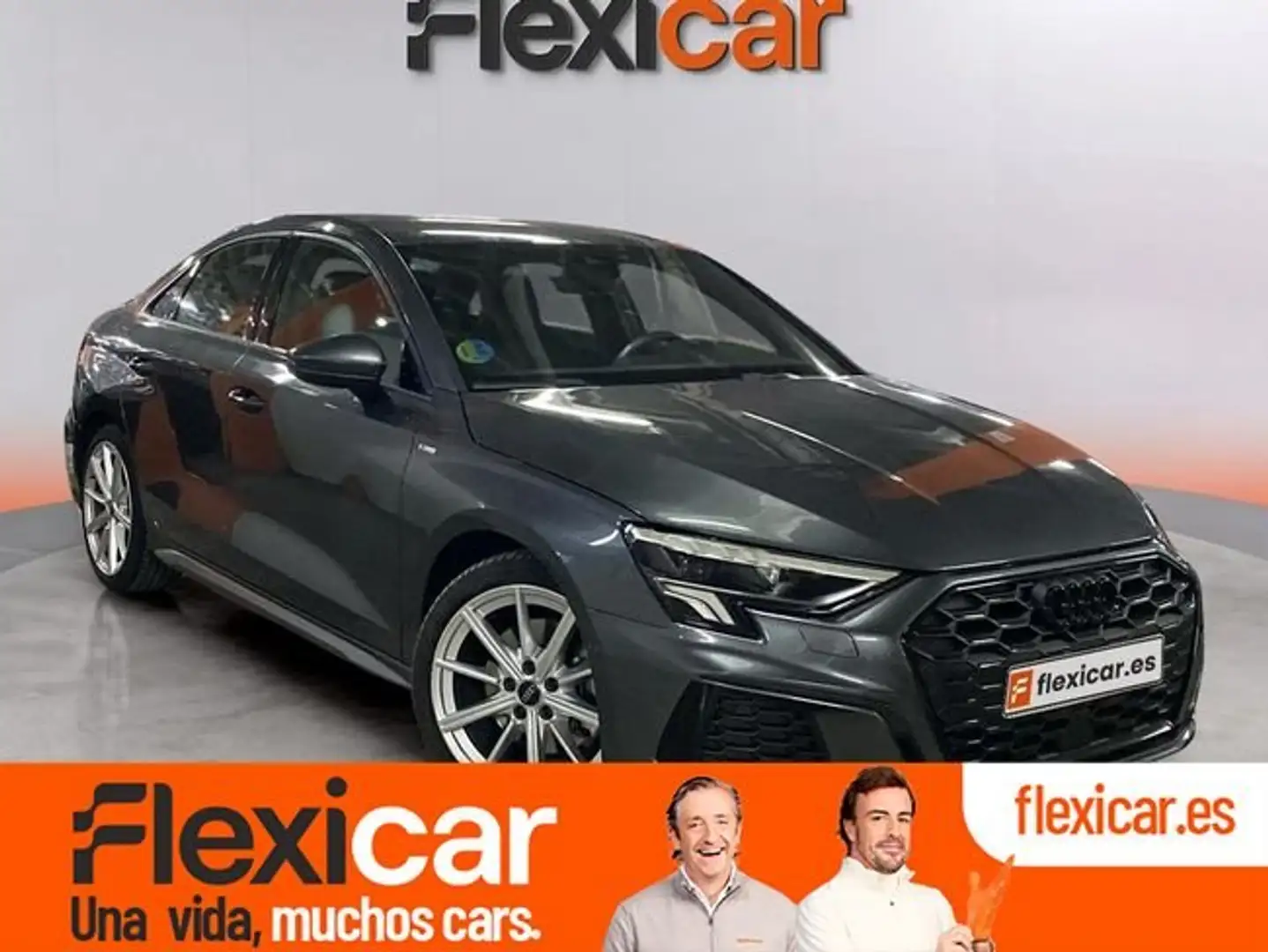 Audi A3 Sedan+S+line+35+TFSI+110kW+S+tronic Grijs - 1
