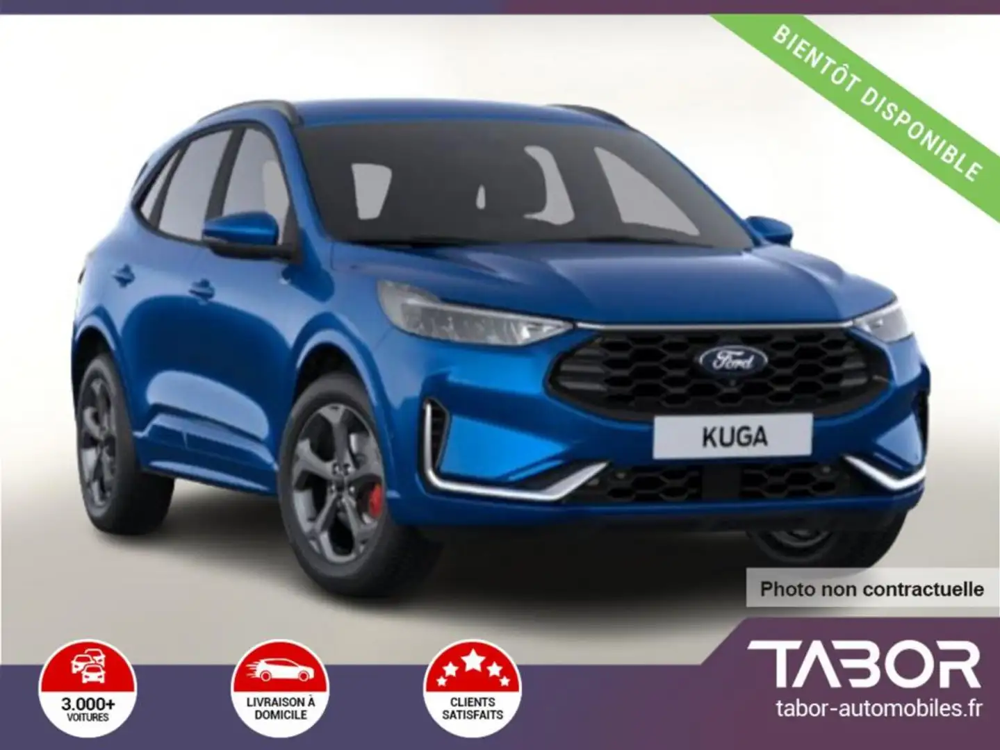 Ford Kuga 2.5 FHEV 183 AWD ST-Line X HUD Pano Bleu - 1