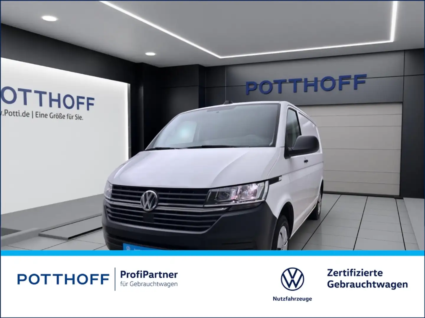Volkswagen T6.1 Transporter Kombi 2.0 TDI FWD KLIMA PDC Blanco - 1