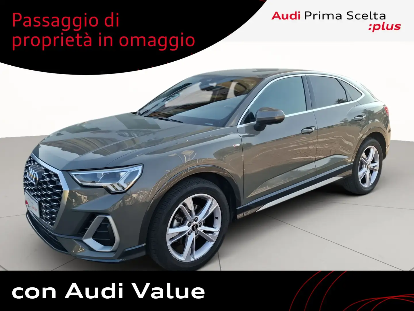 Audi Q3 sportback 35 2.0 tdi s line edition s-tronic Grigio - 1