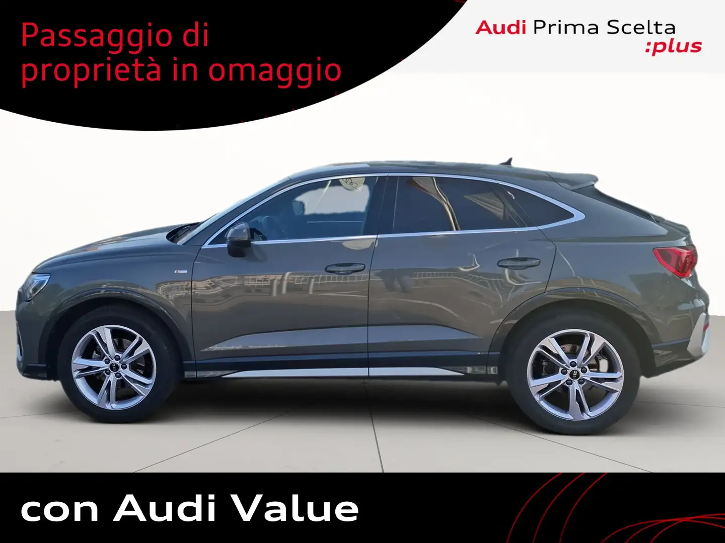 Audi Q3 sportback 35 2.0 tdi s line edition s-tronic Grigio - 2