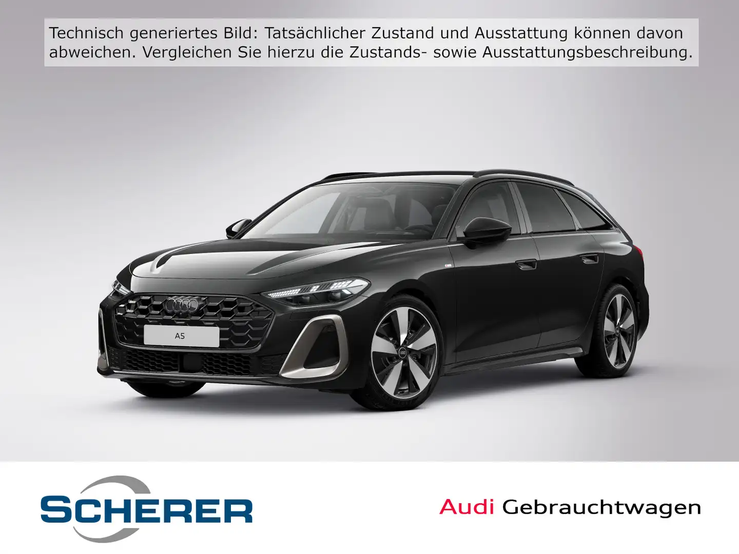 Audi A5 TDI 150 kW S tronic Schwarz - 1