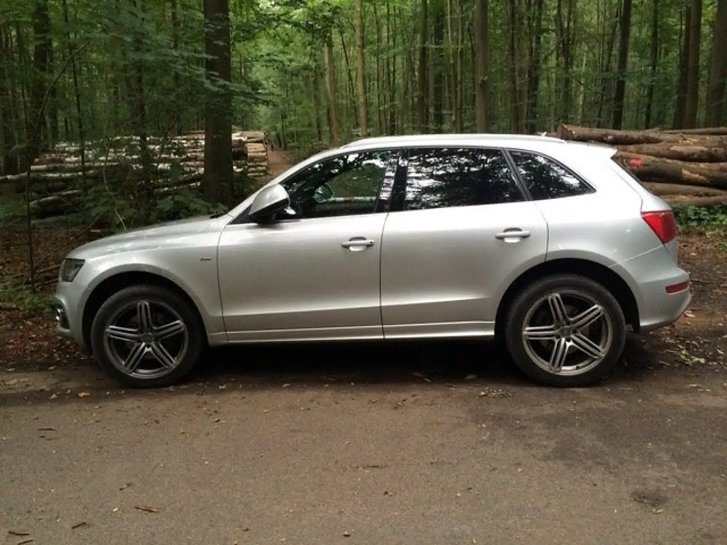 Audi Q5 Q5 3.0 TDI q. Pro Line Zilver - 1