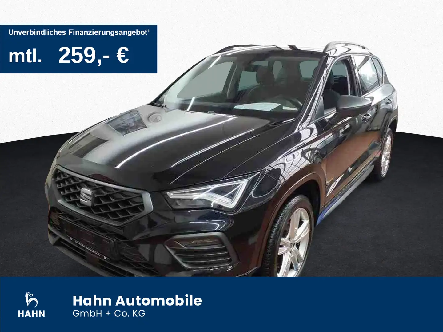SEAT Ateca 1.5TSI DSG FR LED CAM APP-Connect Sitzhzg Noir - 1
