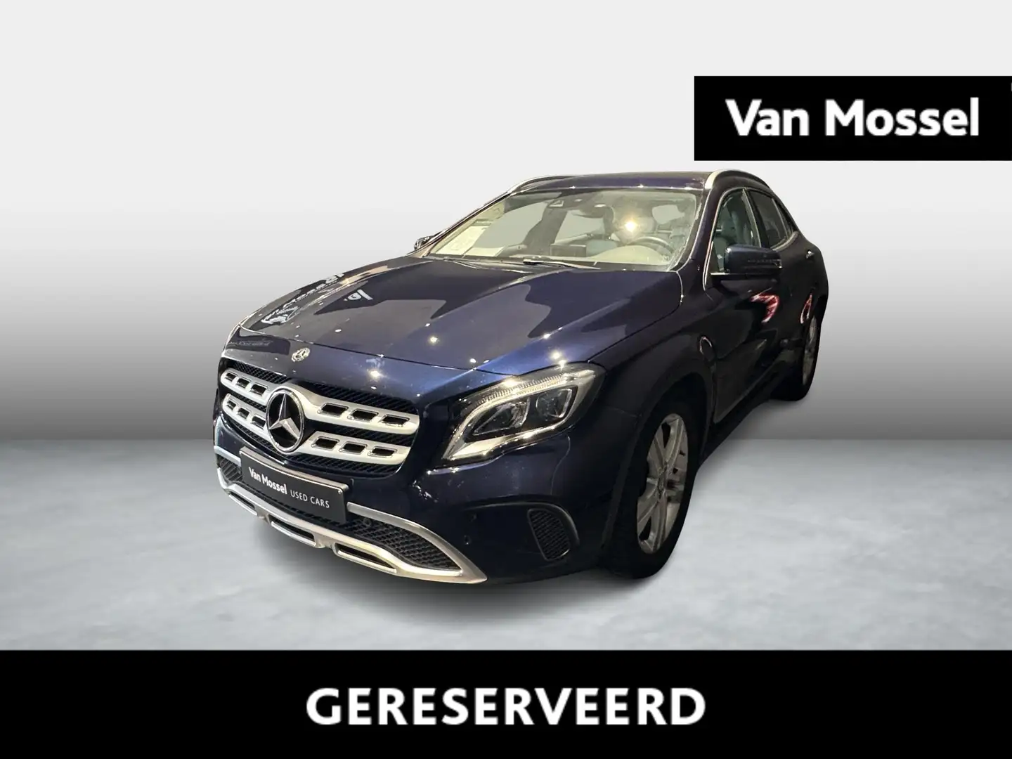 Mercedes-Benz GLA 200 + AUTOMAAT + LEDER + LED + SENSOREN + CAMERA + 1y Bleu - 1