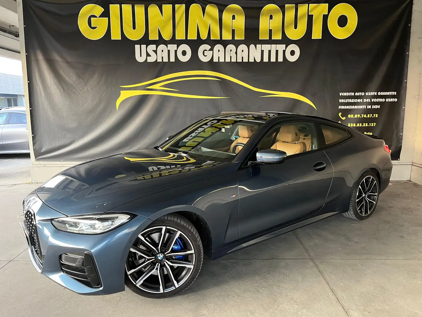 BMW 440 IVA ESPOSTA - 4x4 Coupe mhev 48V auto Bleu - 1