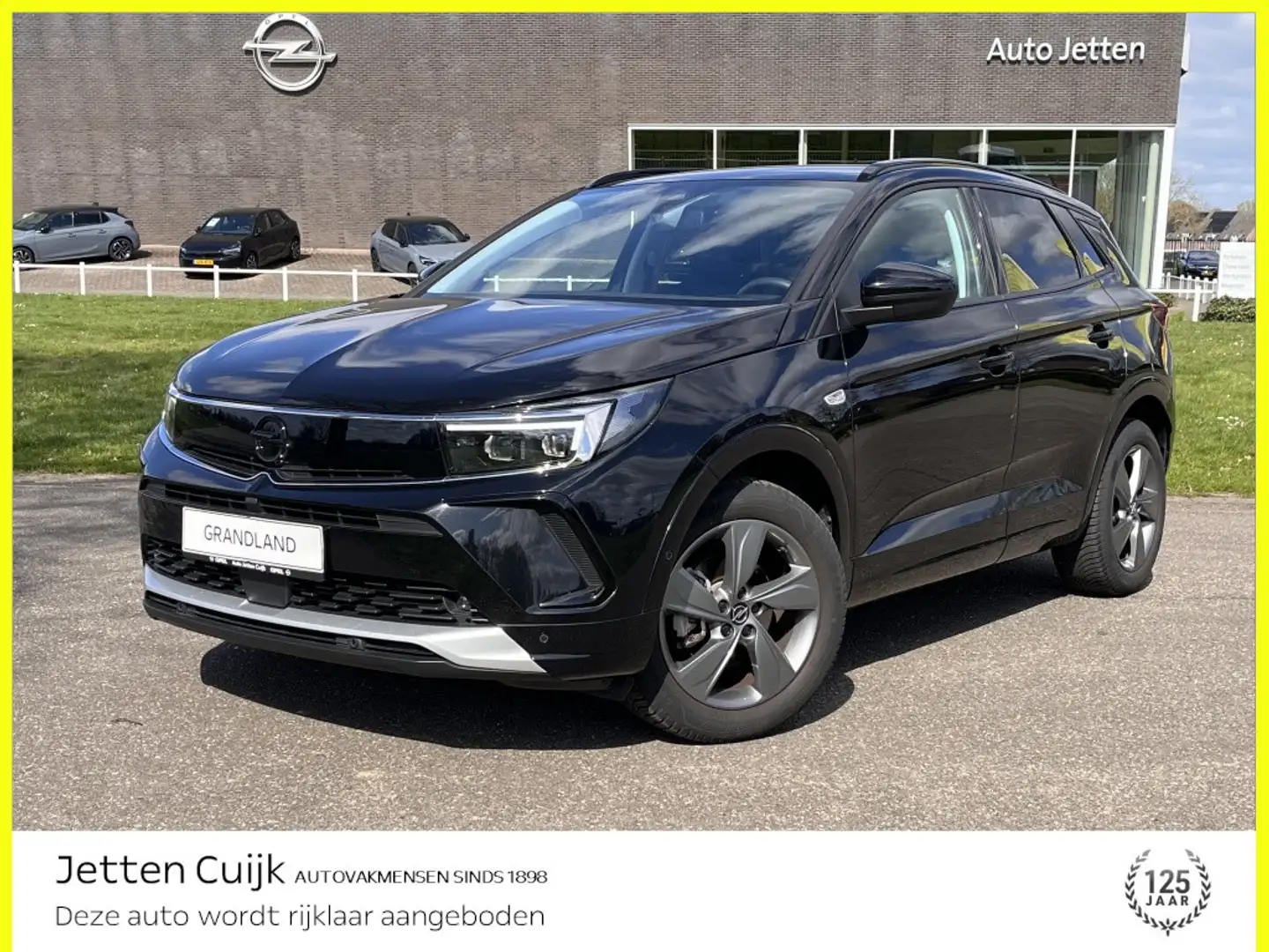 Opel Grandland 1.2 Turbo Ultimate #RIJKLAAR# Noir - 1
