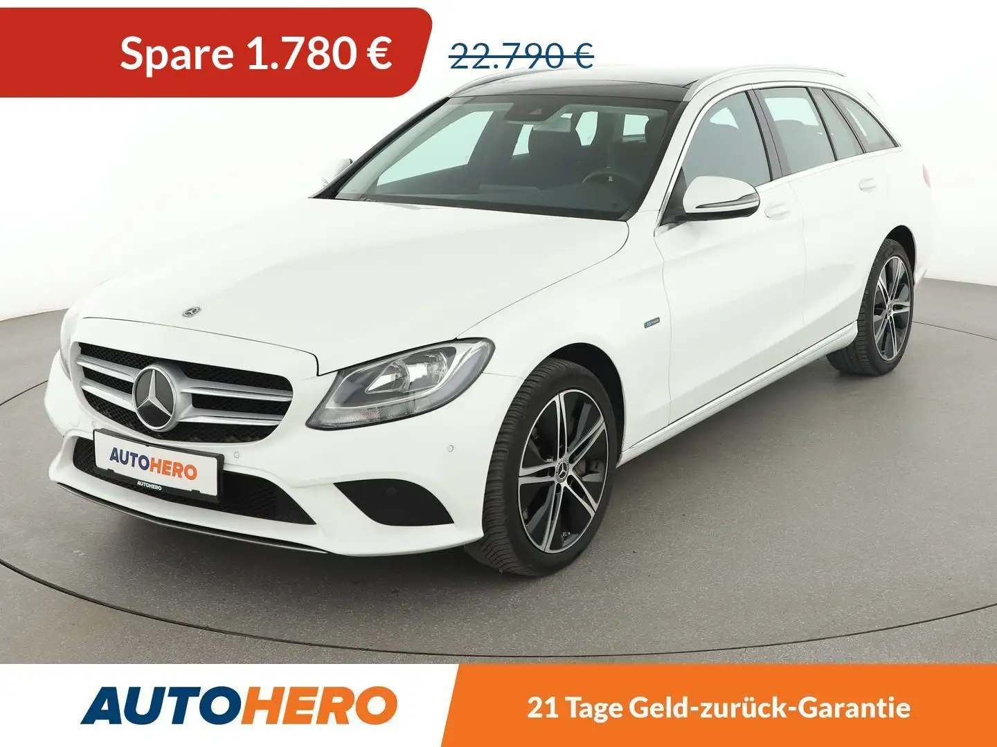 Mercedes-Benz C 300 C 300de T Avantgarde Aut.*NAVI*ACC*PANO*CAM*PDC* Weiß - 1