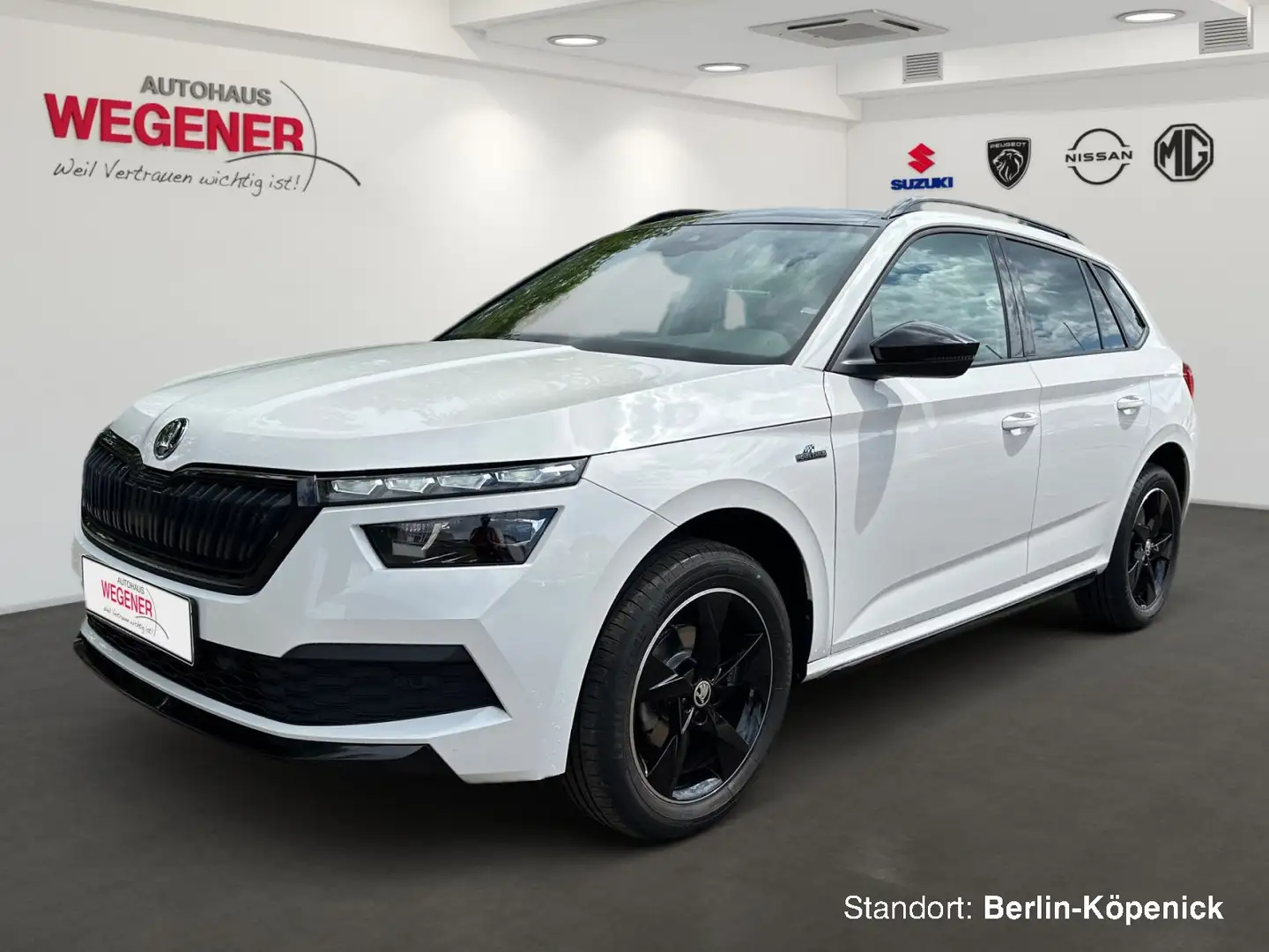 Skoda Kamiq KAMIQ TSI 1.0 MONTE CARLO LED APP`S SHZ KAM PANO Weiß - 1