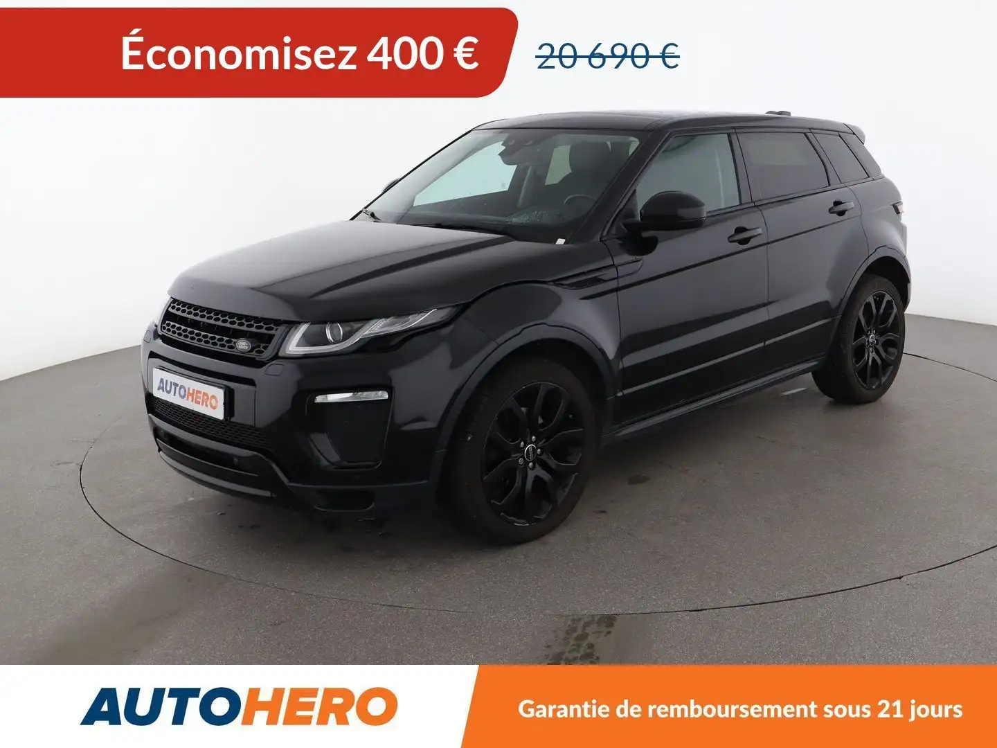 Land Rover Range Rover Evoque 2.0 Td4 BVA Noir - 1