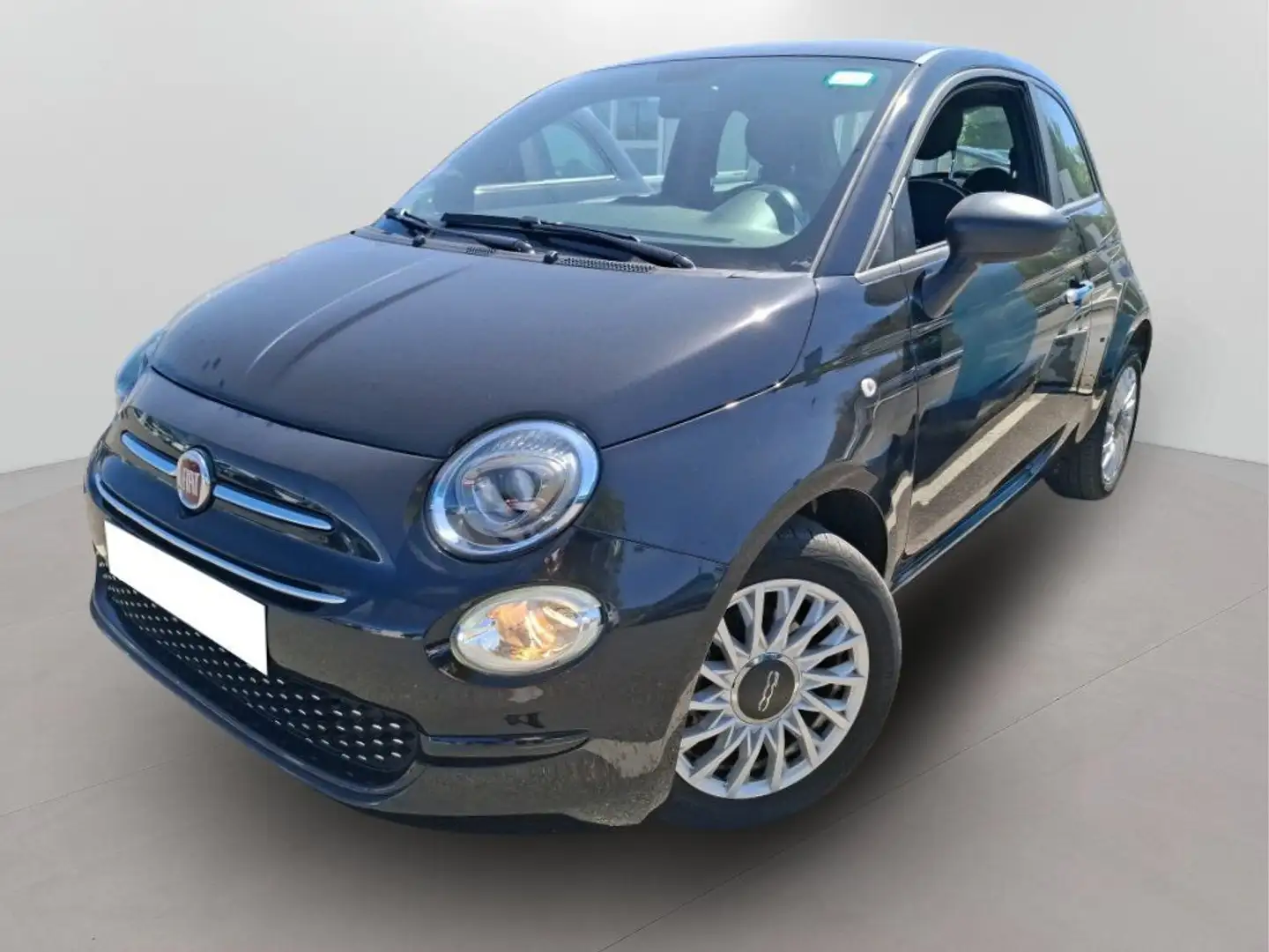 Fiat 500 1.0 HYBRID 70 LOUNGE Noir - 1