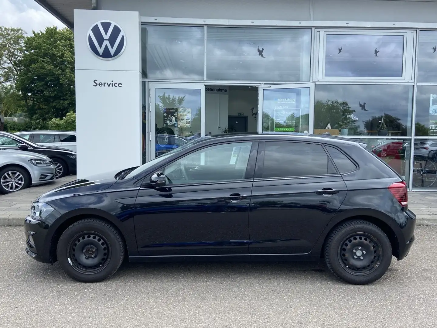 Volkswagen Polo 1.0 TSI DSG Comfortline NAVI+APP-CONNECT+AC Schwarz - 2