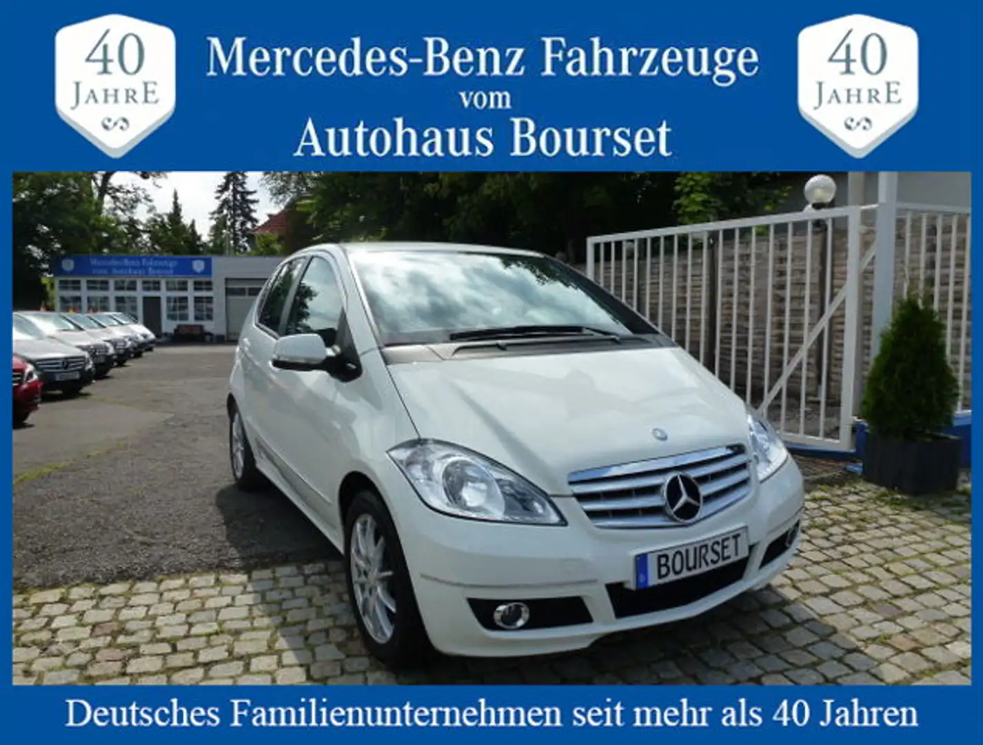 Mercedes-Benz A 160 AVANTGARDE Autom-Klima-67 TKM-Sitzheizung aktiver Blanc - 1