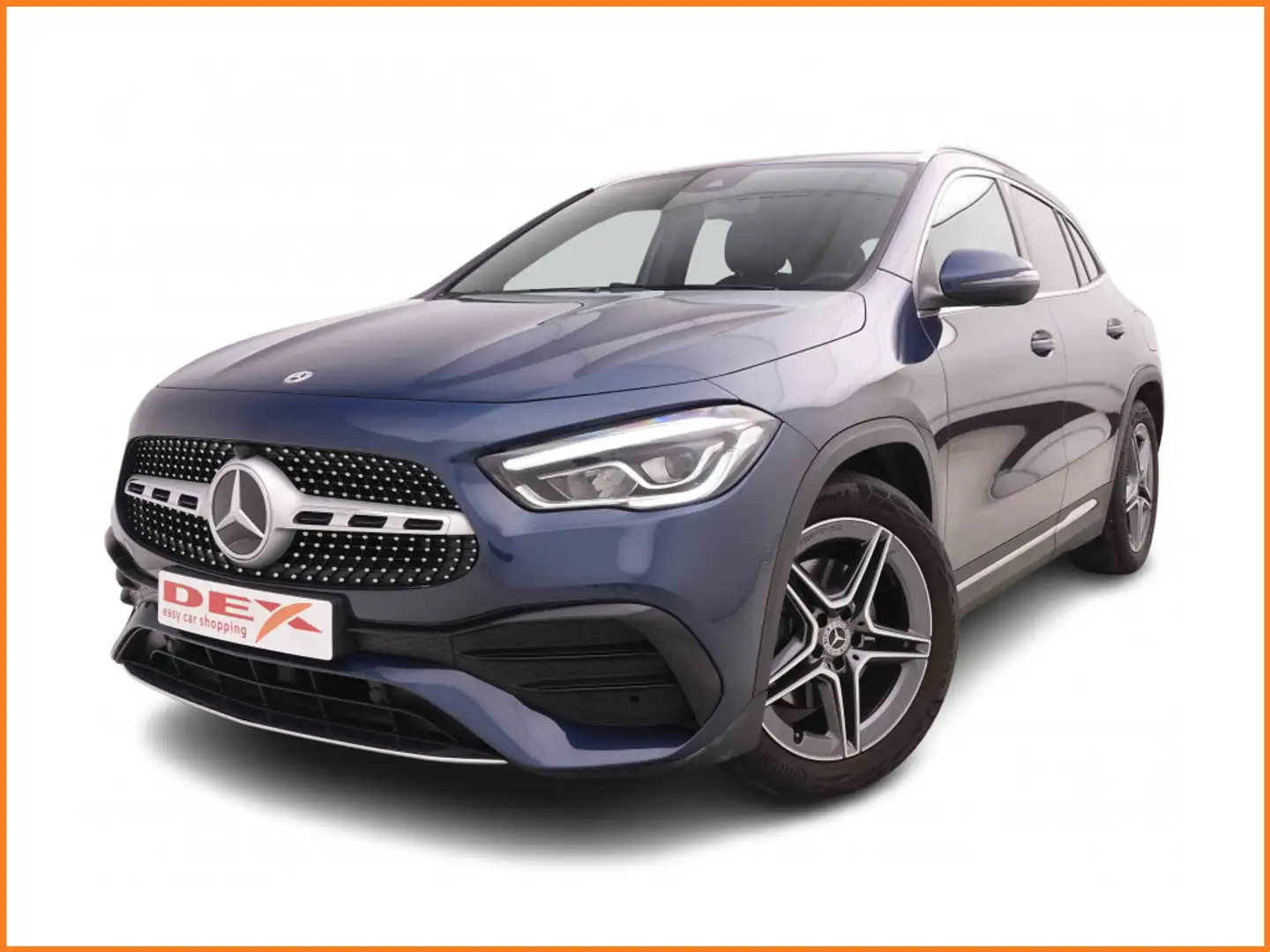 Mercedes-Benz GLA 200 200 163 DCT AMG-Line + MBUX Navi + LED + Widescreen + Camera + ... Blauw - 1