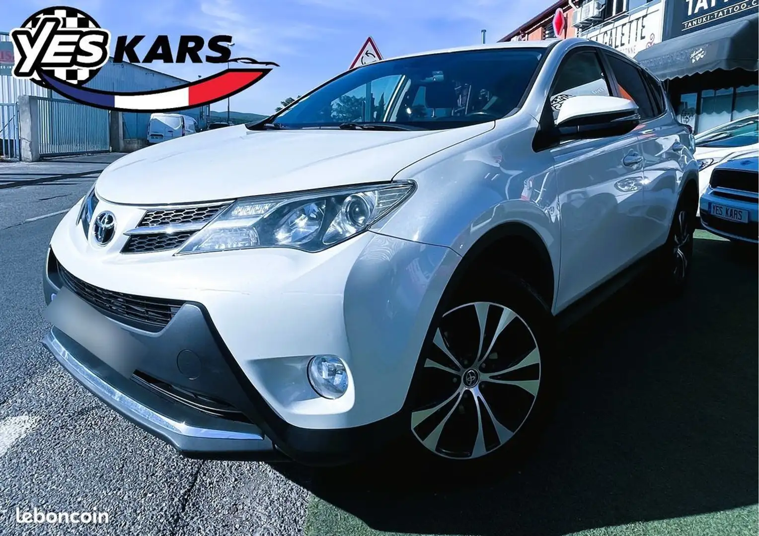 Toyota RAV 4 124 D-4D Life Edition 2WD Blanc - 1