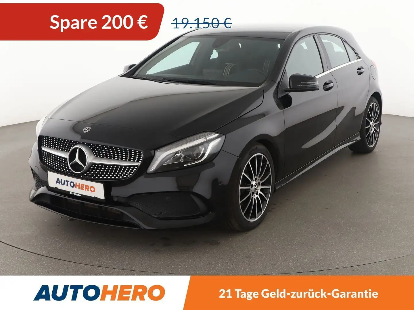 Mercedes-Benz A 180 CDI BlueEfficiency AMG Sport Aut.*LED*NAVI*TEMPO* Schwarz - 1