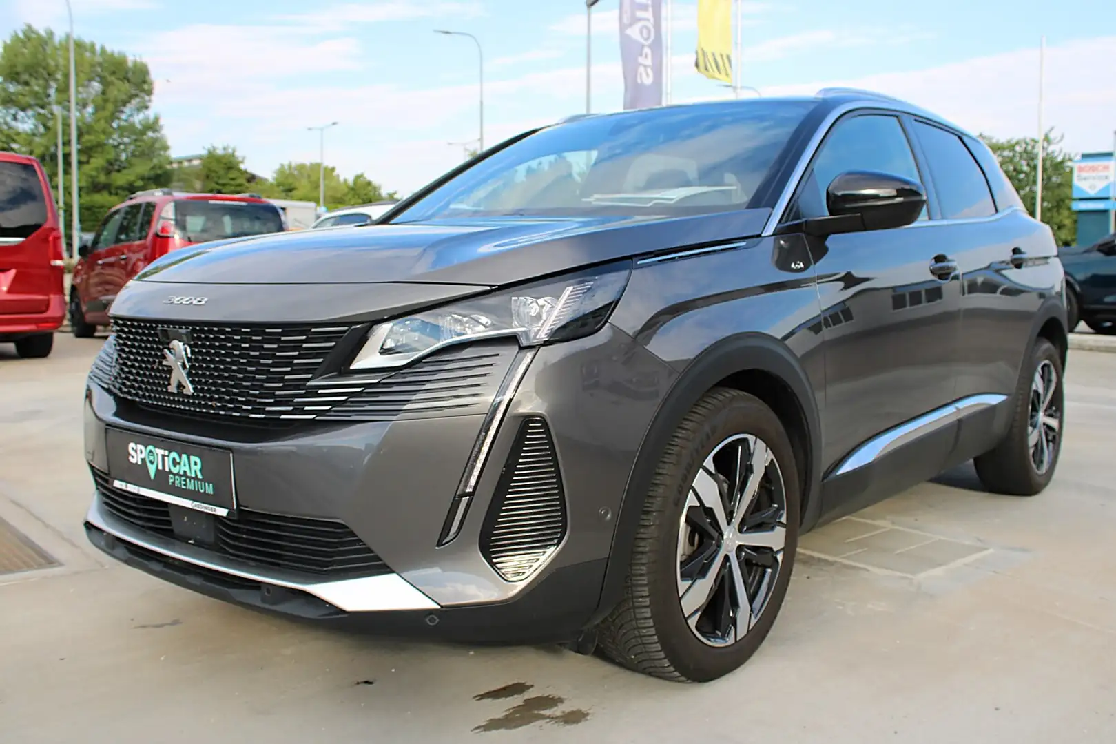Peugeot 3008 GT Pack BHDi130 EAT8 Grau - 1