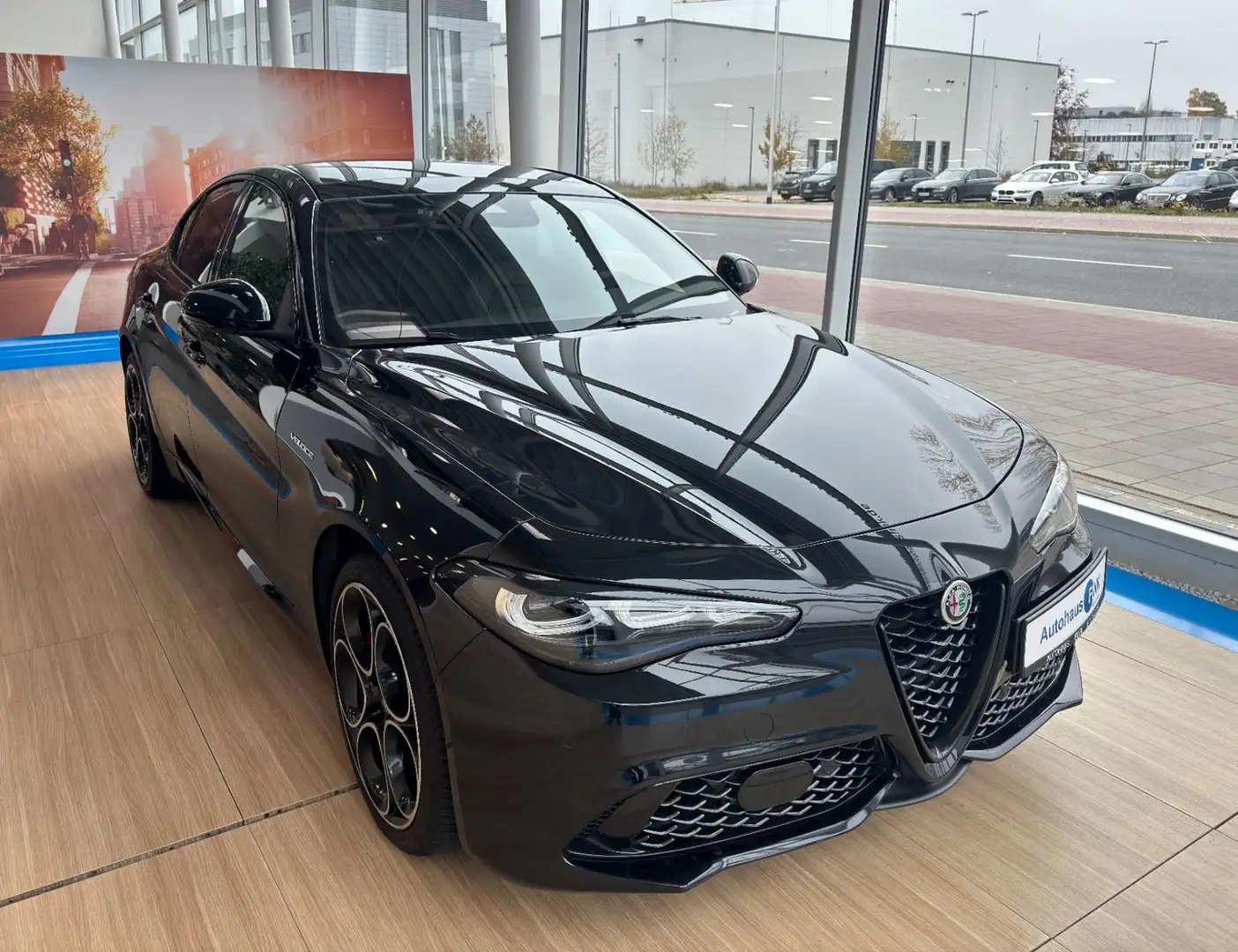 Alfa Romeo Giulia Veloce Q4 Panorama Top Ausstattung! Negro - 2