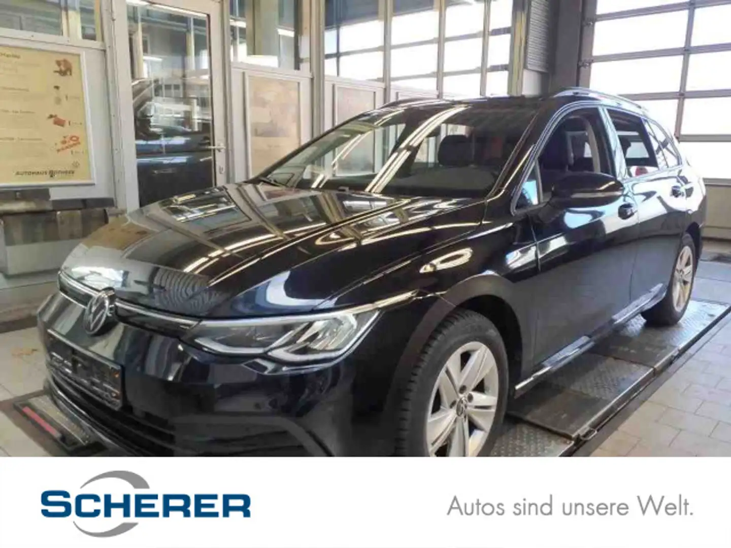 Volkswagen Golf Variant Golf VIII Variant 2.0 TDI Life NAVI APP SHZ Ganz Schwarz - 1