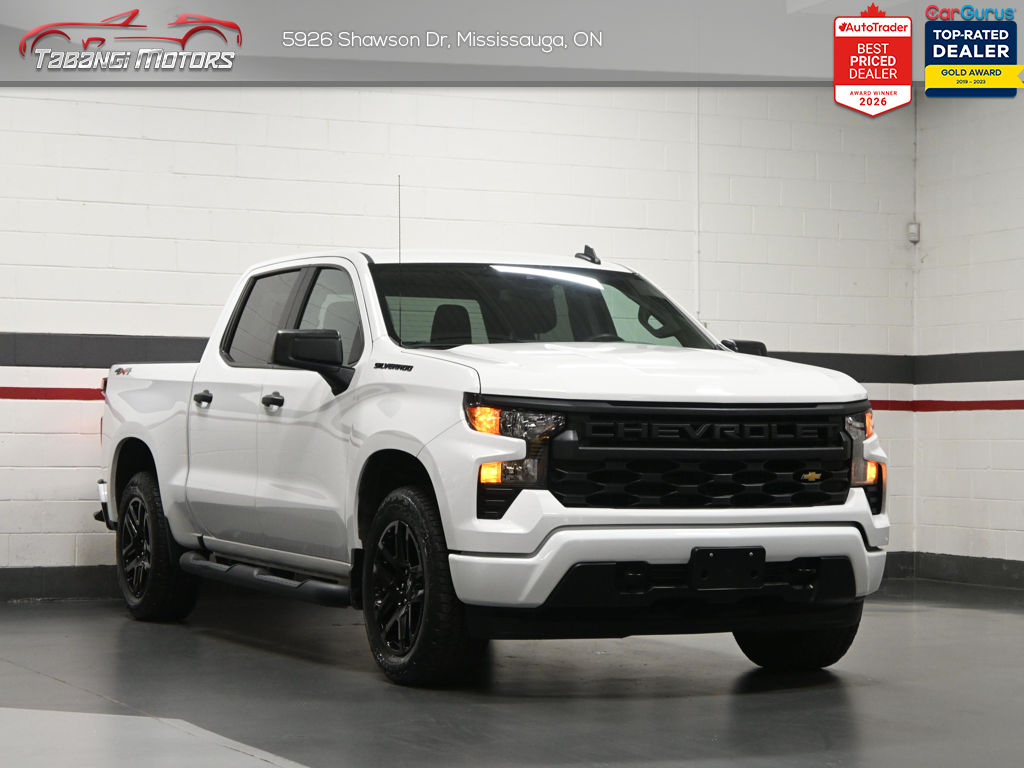 2024 Chevrolet Silverado 1500 Custom No Accident Lane Assist CarPlay Remote Sta