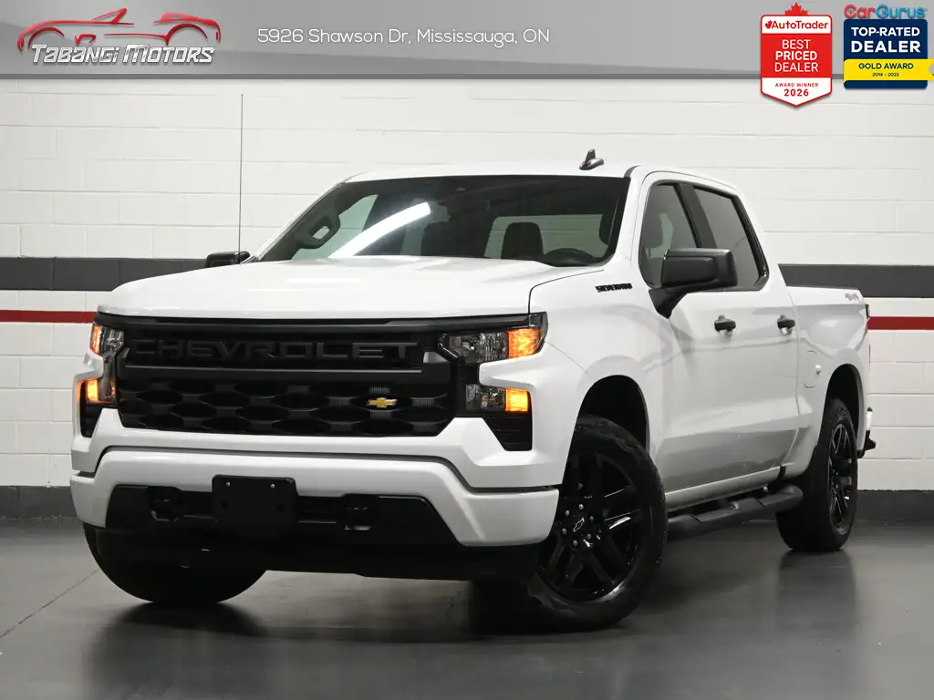 2024 Chevrolet Silverado 1500 Custom No Accident Lane Assist CarPlay Remote Sta