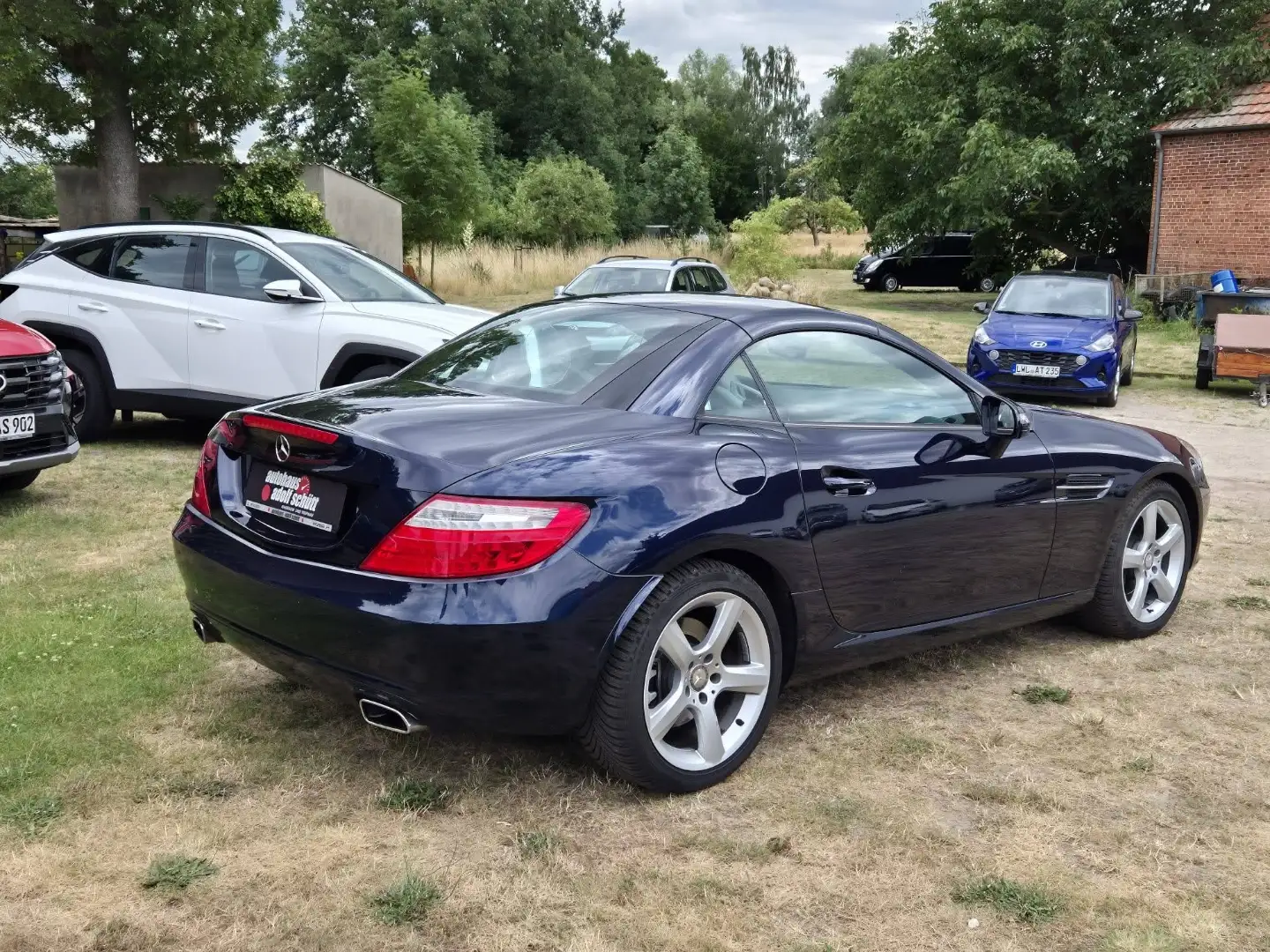 Mercedes-Benz SLK 200 Roadster BlueEfficiency Bleu - 2