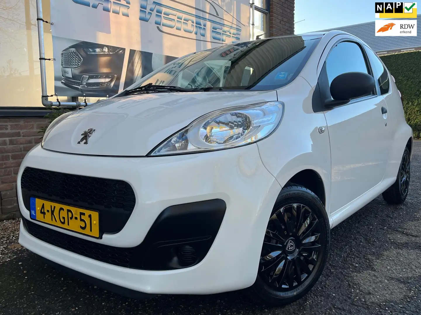Peugeot 107 1.0 Access Accent|Airco| Blanc - 1