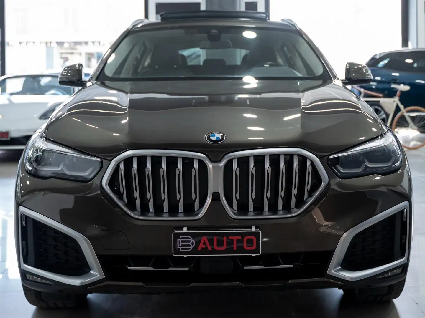 BMW X6 XDRIVE 30D XLINE SPORT 20" TETTO PACK LUCI HARMAN Verde - 2