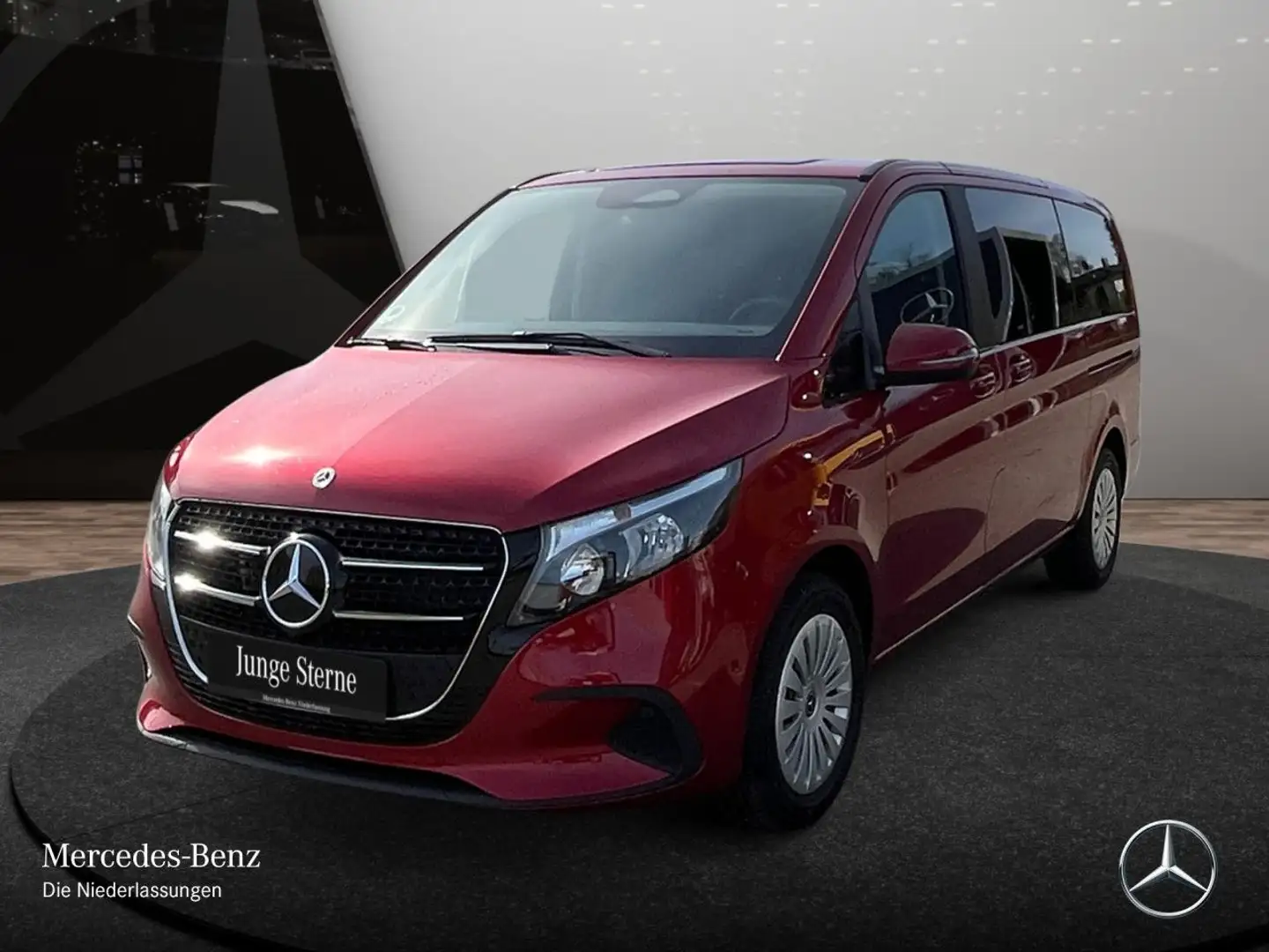 Mercedes-Benz V 250 d 9G+AHK+Navi+DIS+Klima+SitzHZ Rot - 2