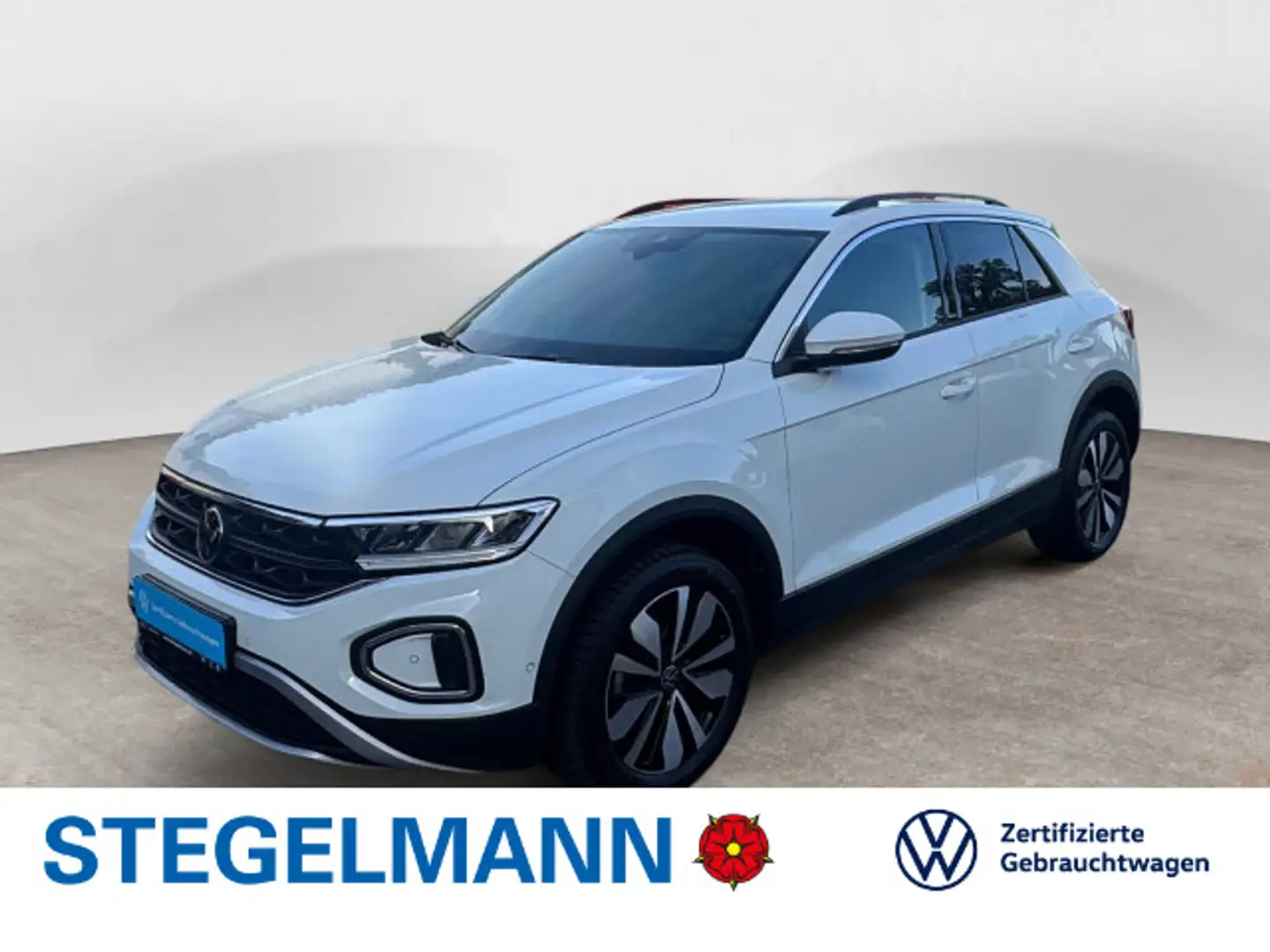 Volkswagen T-Roc 1.0 TSI Facelift Move *LED*Navi*Sitzheizun Blanc - 1