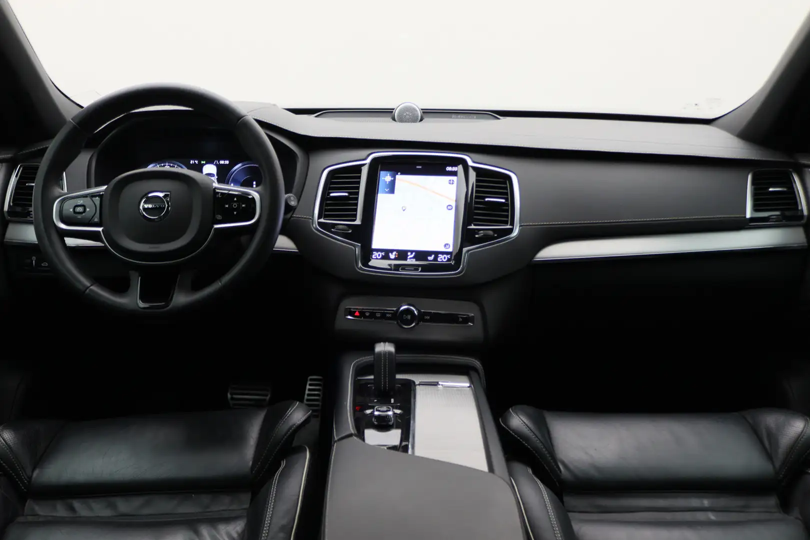 Volvo XC90 2.0 T8 Recharge Long Range AWD R-Design 7p. Panora Schwarz - 2