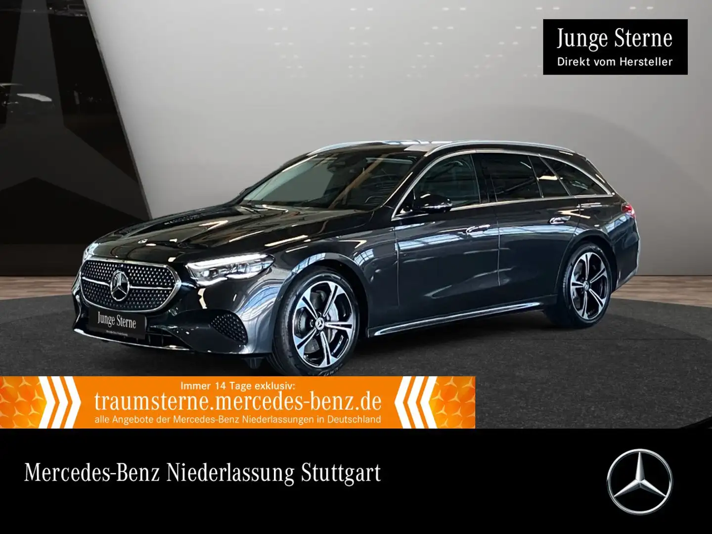 Mercedes-Benz E 300 de T Hybrid Avantgarde 360° Burmester Distr. Grau - 1