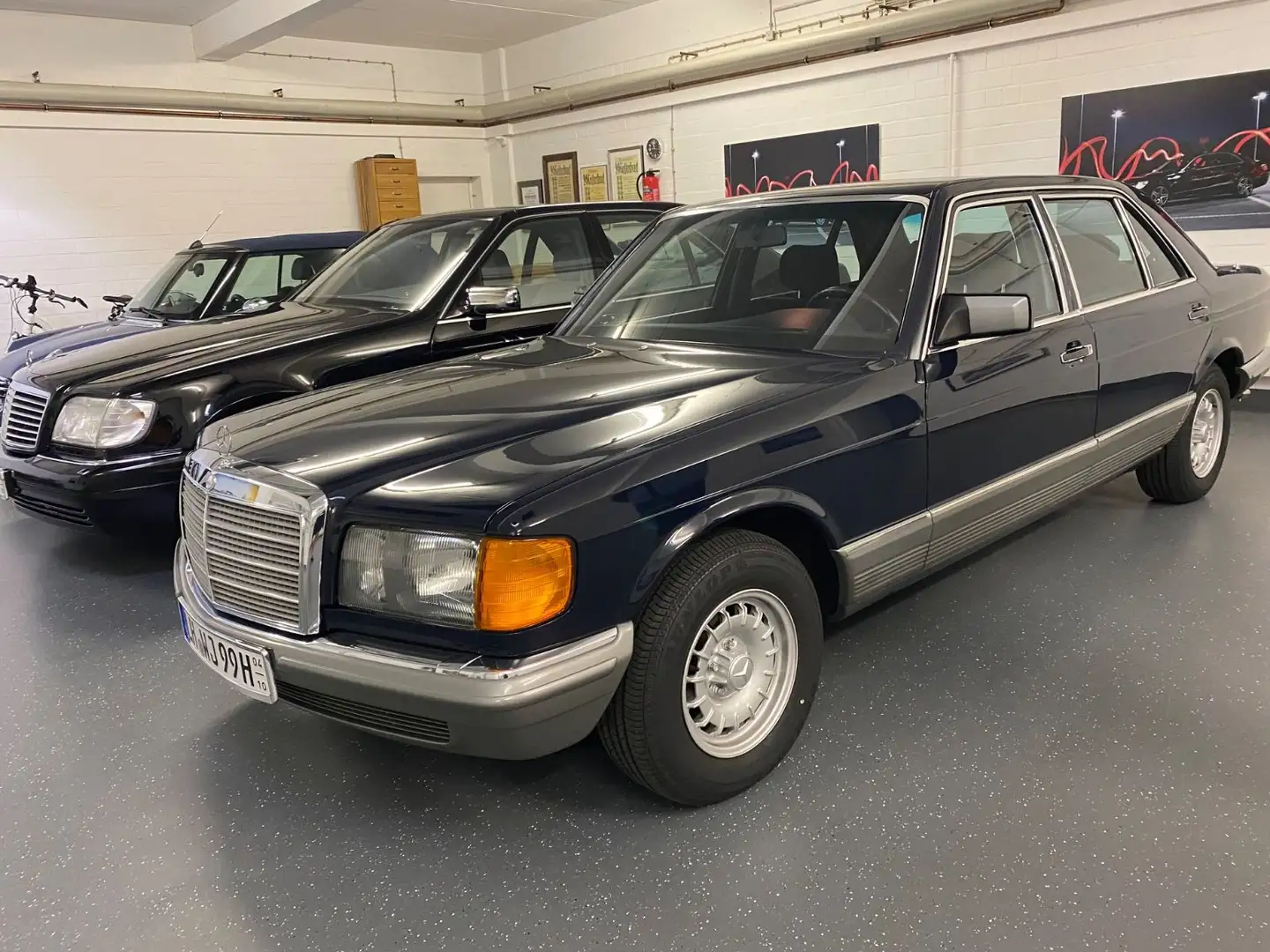 Mercedes-Benz 380 SEL in einem sehr schönem  Zustand!!! Albastru - 2