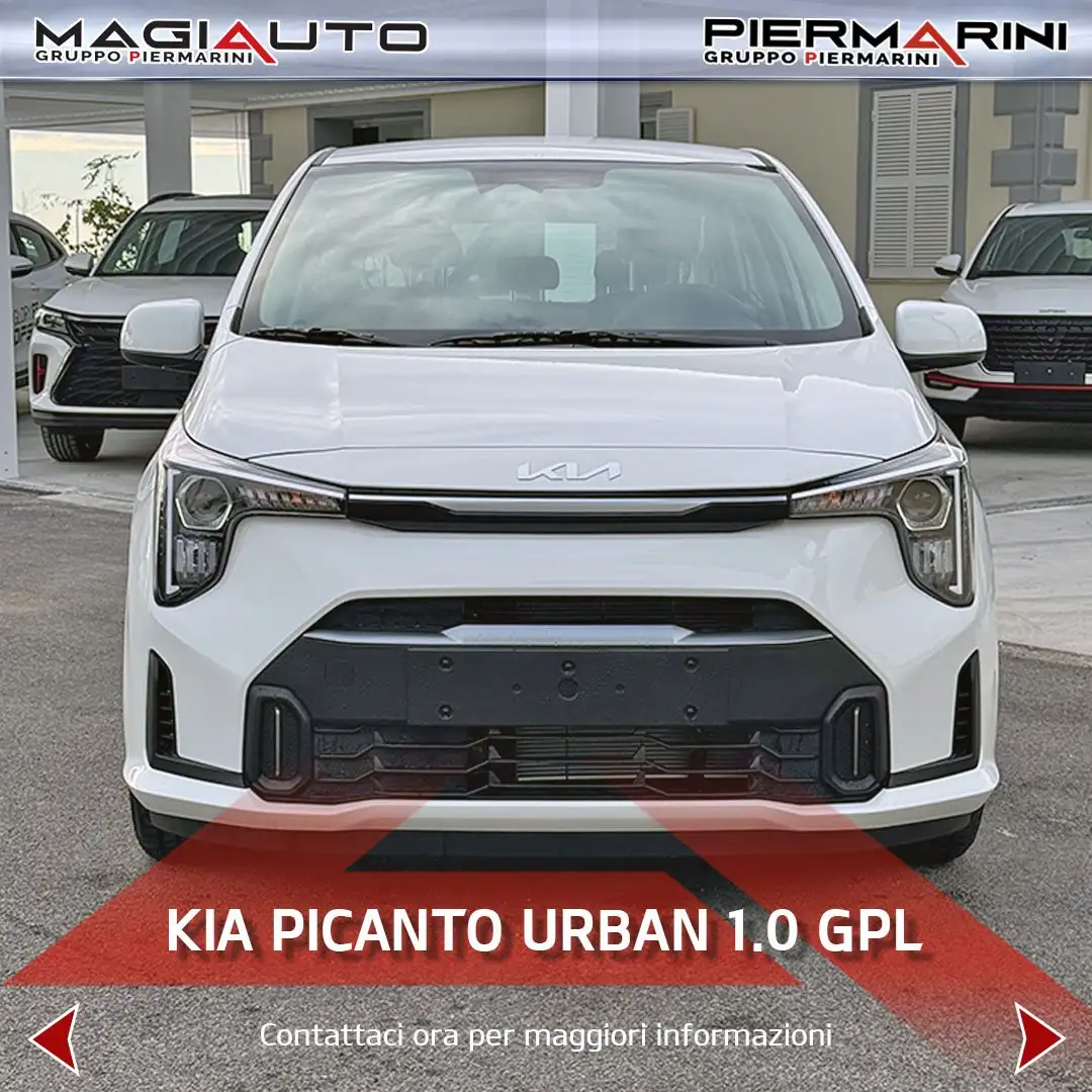 Kia Picanto Picanto 1.0 12V GPL 5 porte Urban Wit - 1