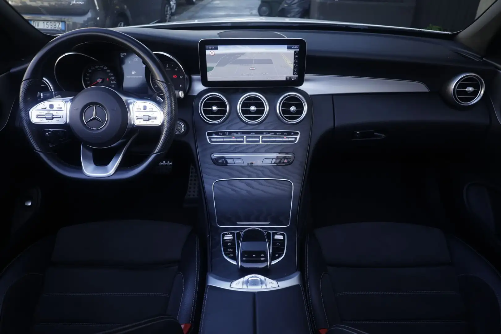 Mercedes-Benz C 43 AMG Mercedes-Benz Classe C 220 d 4Matic Auto Cabrio E Biały - 2