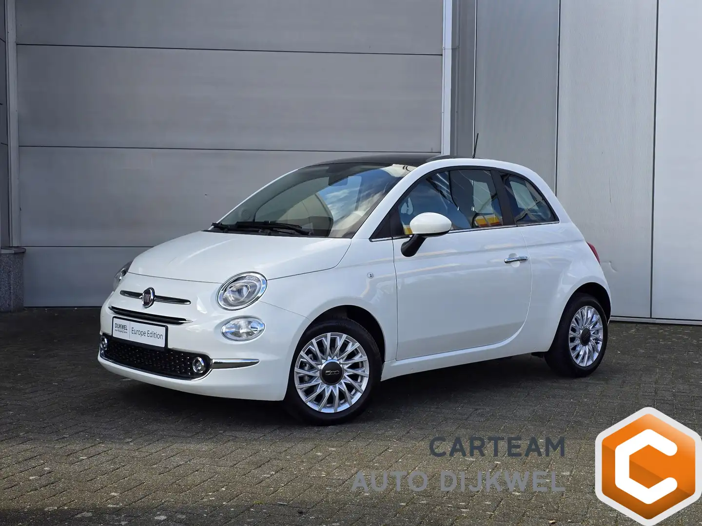 Fiat 500 1.0 Hybrid Dolcevita Weiß - 1