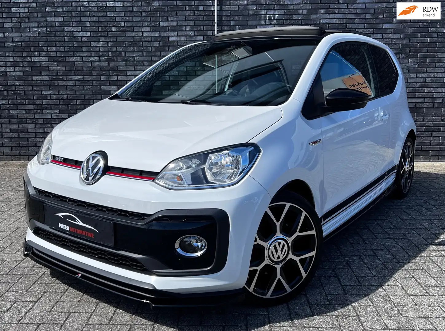 Volkswagen up! 1.0 TSI GTI 17''|Panoramadak|Milltek|Cruise Contro Blanc - 1
