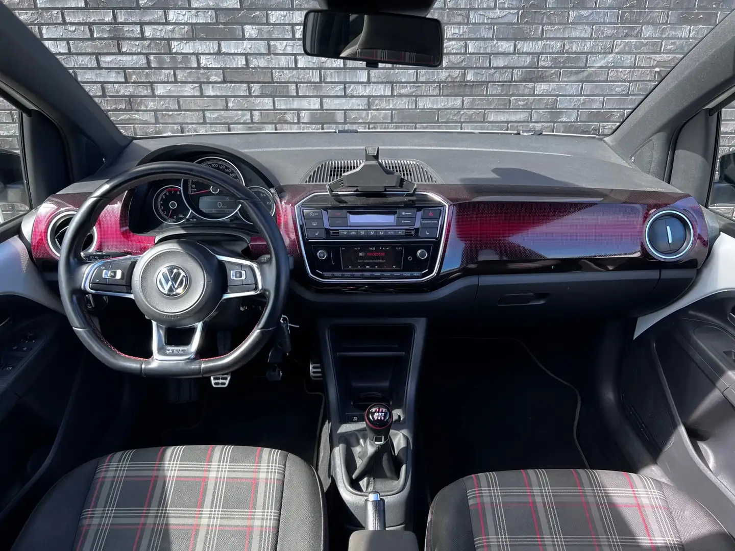 Volkswagen up! 1.0 TSI GTI 17''|Panoramadak|Milltek|Cruise Contro Blanc - 2
