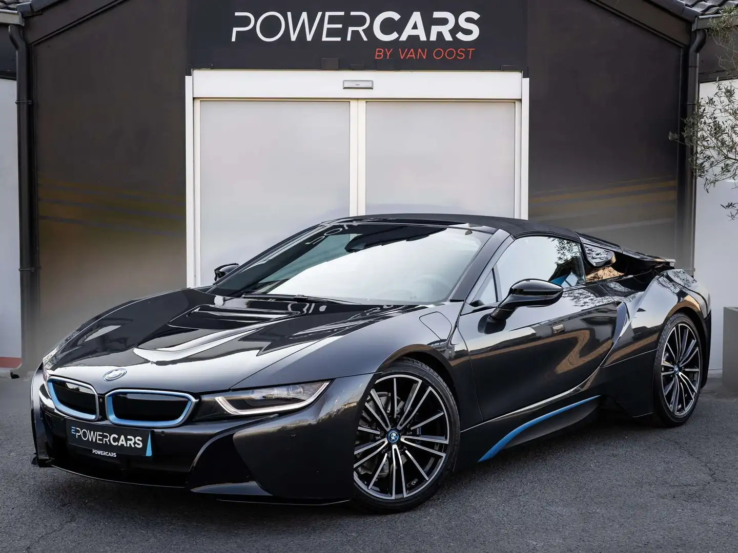 BMW i8 Roadster  PHEV  HUD  H\u0026K  CARPLAY  LED  DAB Gris - 1