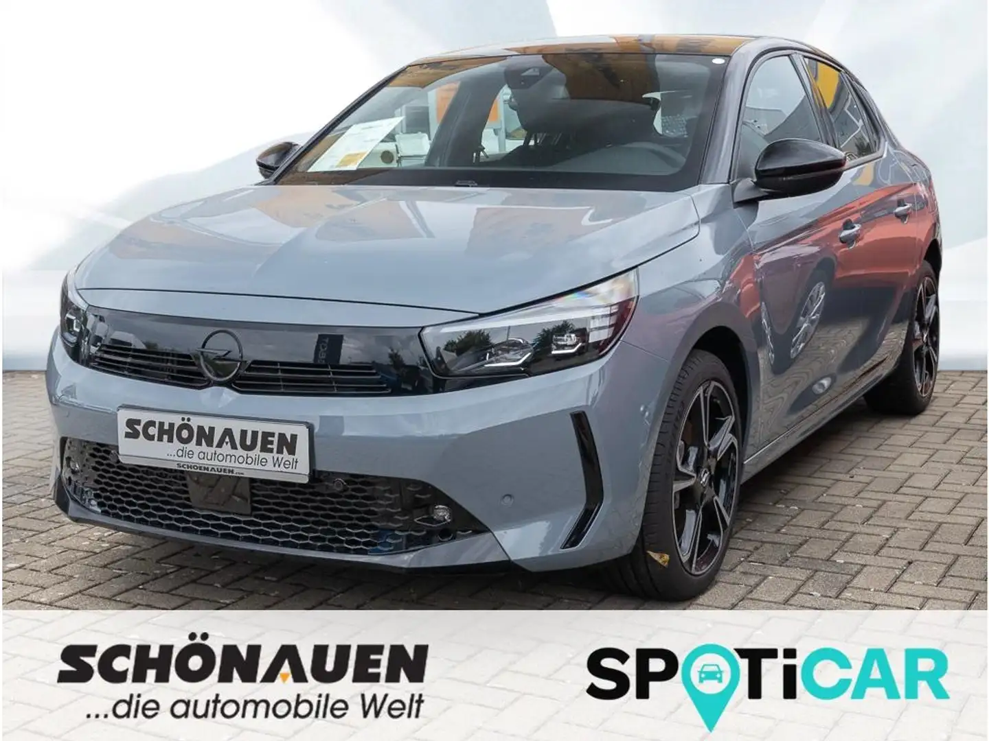 Opel Corsa GS 1.2 TURBO +S/LHZ+RFK+PDC+KLIMA+DAB+LED++ Gris - 1