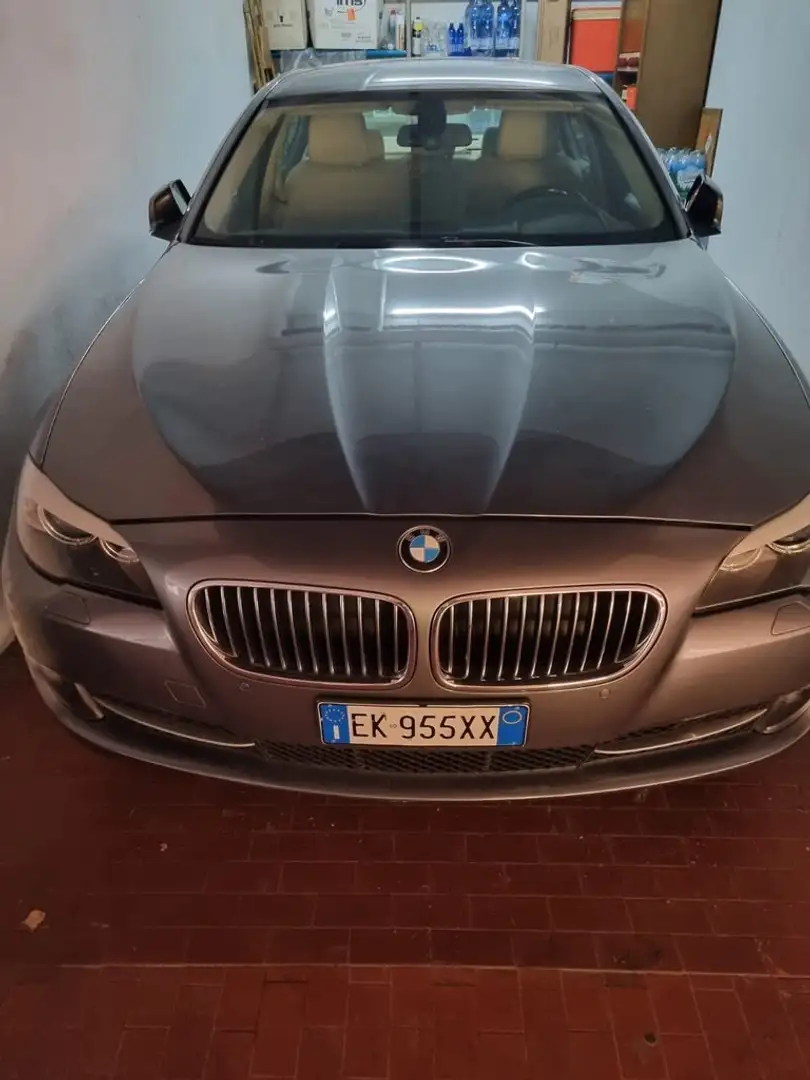 BMW 530 Serie 5 F10 Berlina 530d xdrive Eletta auto Gris - 1