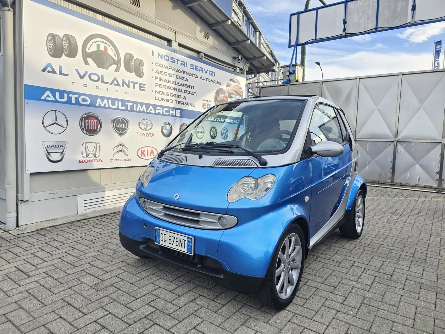 smart forTwo 700 cabrio passion (45 kW) Blu/Azzurro - 2