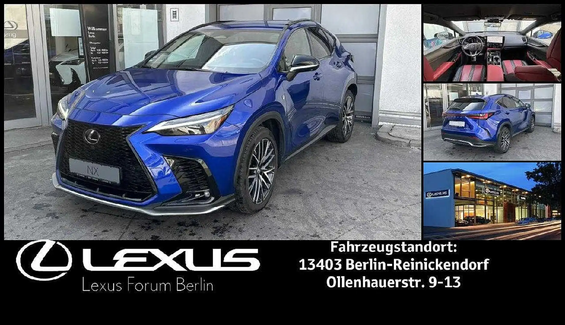 Lexus NX 450h+ NX450h+ E-FOUR F-SPORT *WKR* Azul - 1