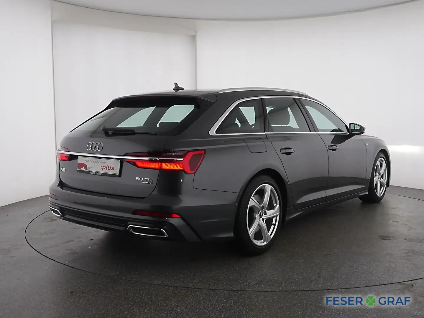 Audi A6 Avant 50 TDI quattro sport AHK/ B&O/ 360 Kamera Rü Grau - 2