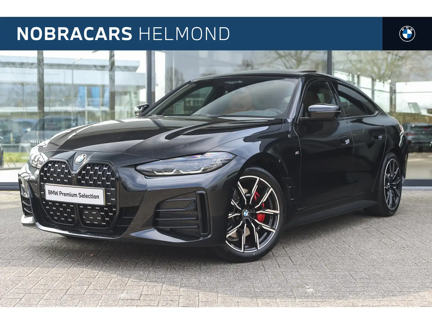 BMW 430 4 Serie Gran Coupé 430i High Executive M Sport Aut Zwart - 1