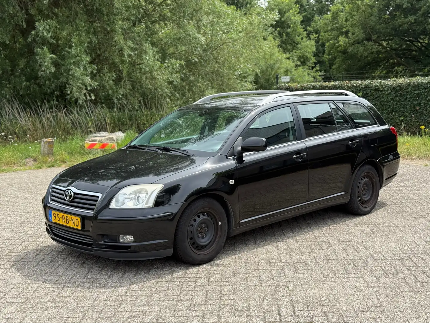 Toyota Avensis Wagon 1.8 VVTi Linea Sol TREKHAAK I AIRCO I NETTE Czarny - 1